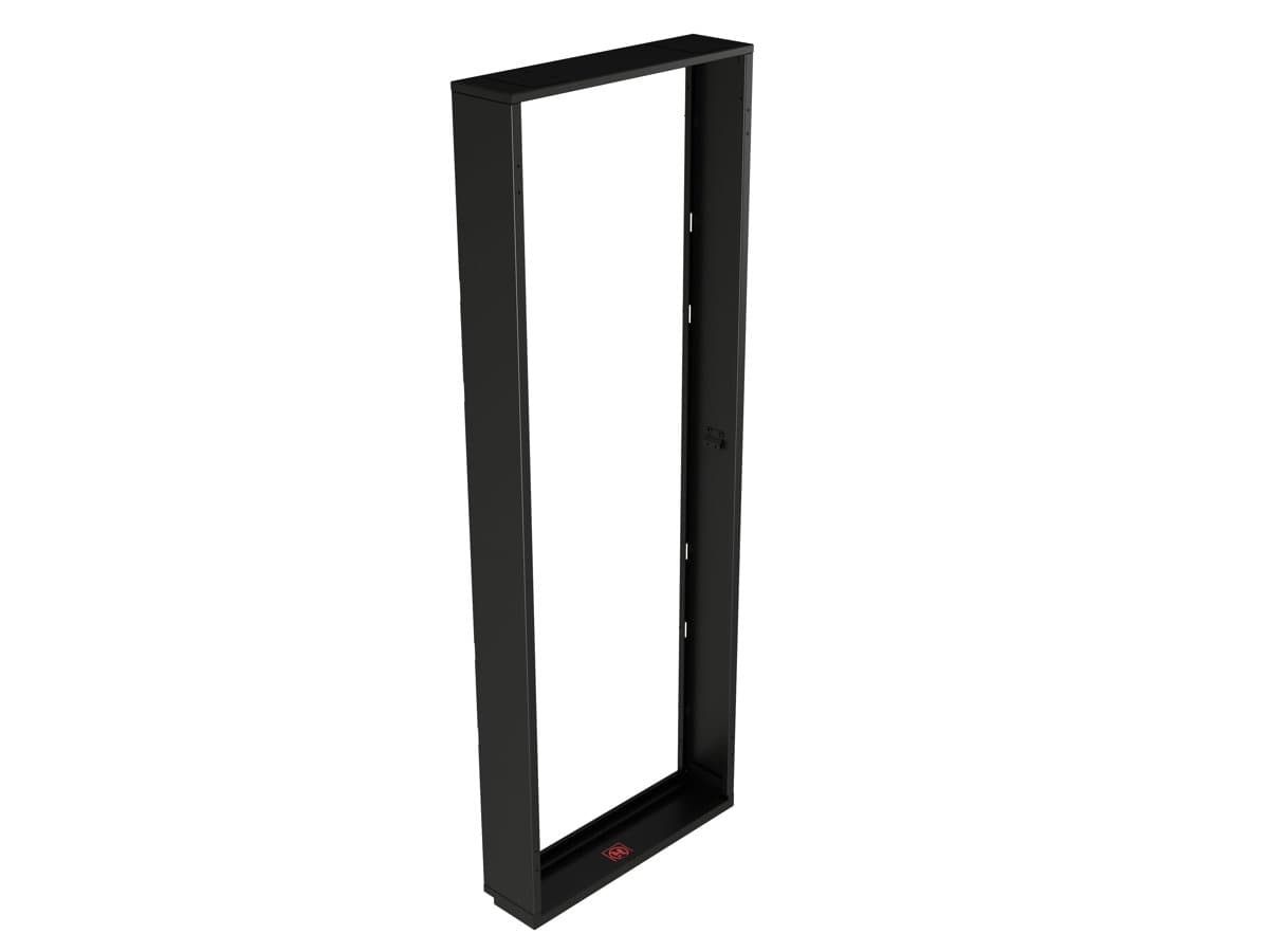 Vertiv VRA3008 Depth Extension, 48U, 800×200mm, Sliding Shelves, Black