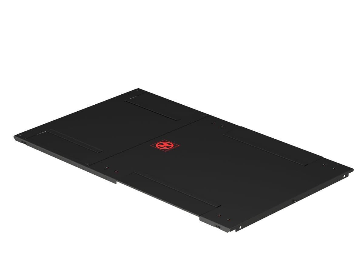 Vertiv VRA6033 Networking Roof Panel, 600 × 1100 mm, Black, Brush Strips