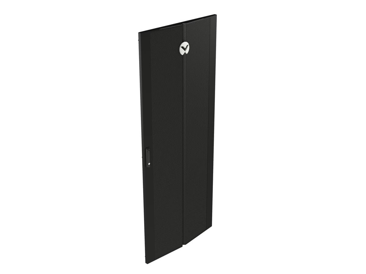 Vertiv VRA6051 42U Solid Metal Door, 800mm Wide, Black, No Perforations