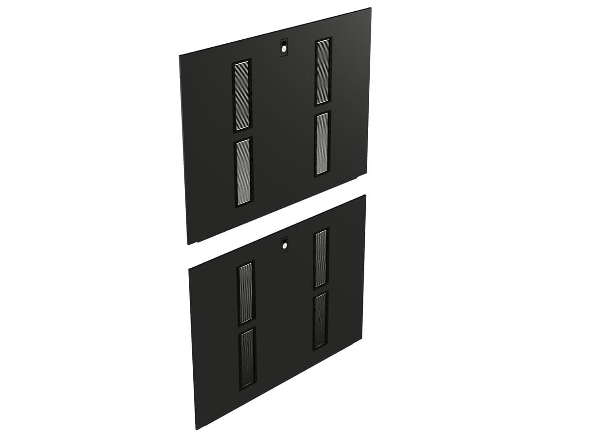 Vertiv VRA6055, 42U Side Panels, Pass-Through, 1200 mm, Black
