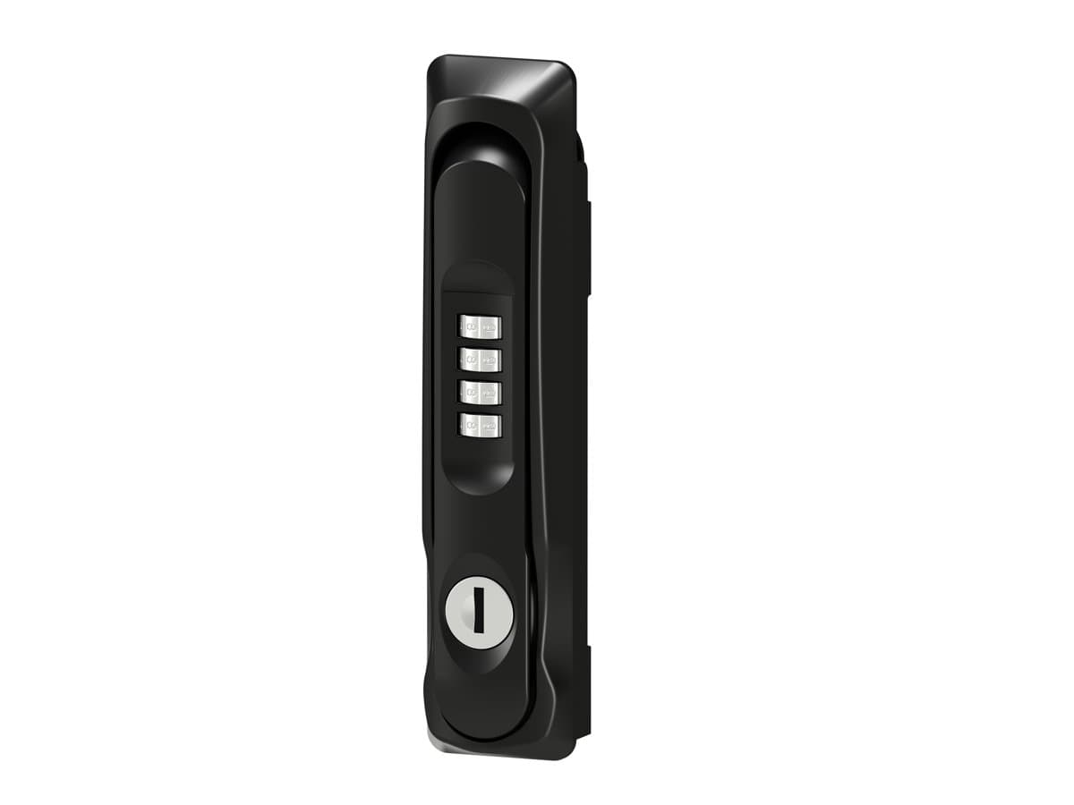 Vertiv VRA7001 Security Handle, Steel, Black, Combination Lock