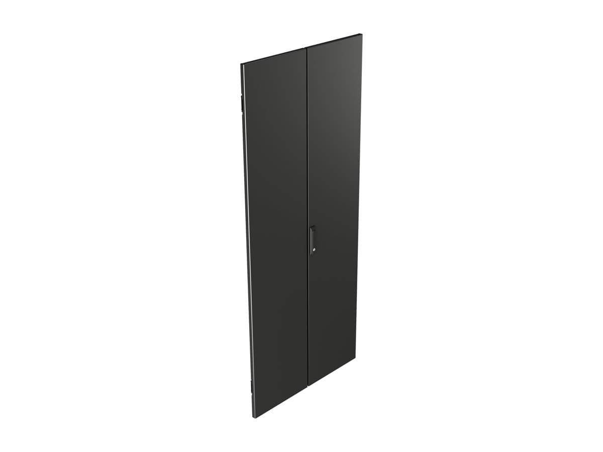 Vertiv VRA6063 Split Solid Metal Rack Door, 42U, 800mm, Locking Handles
