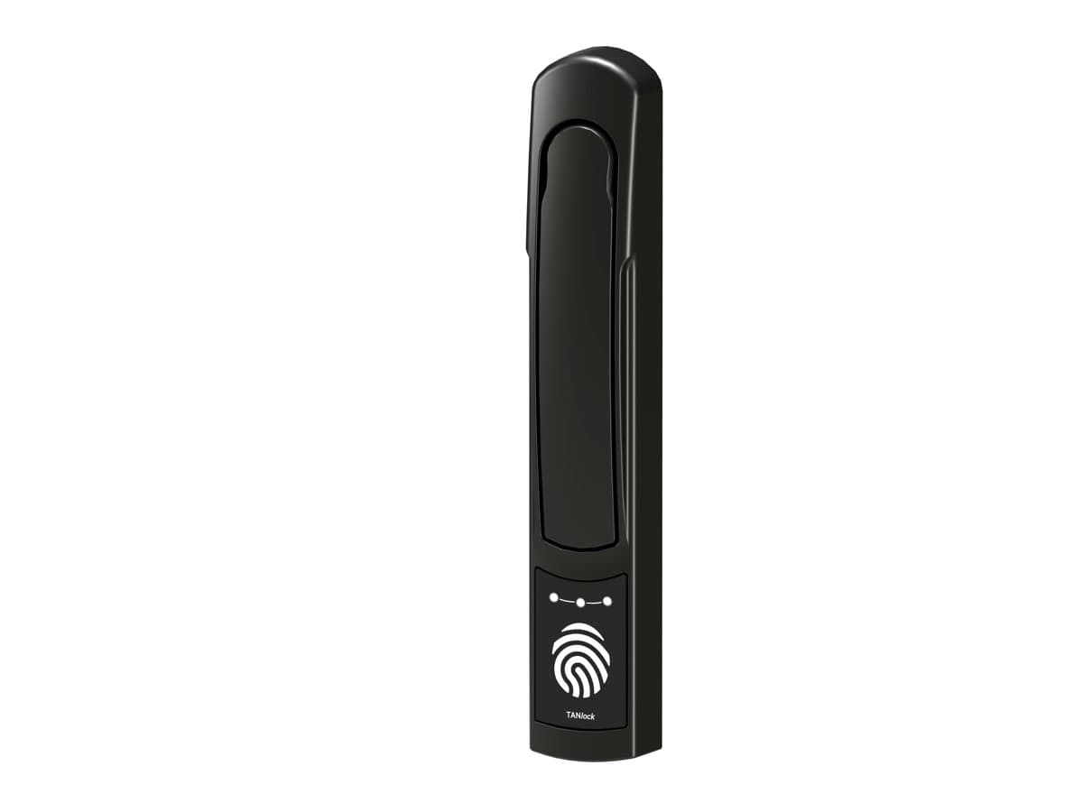 Vertiv VRA7002 Security Door Handle, Steel, Fingerprint Reader