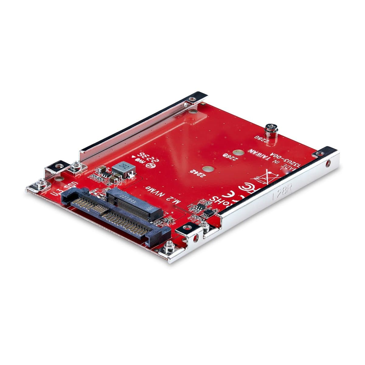 StarTech M.2 to U.3 Adapter, NVMe SSD, 2.5-inch Form Factor, PCIe Gen 4