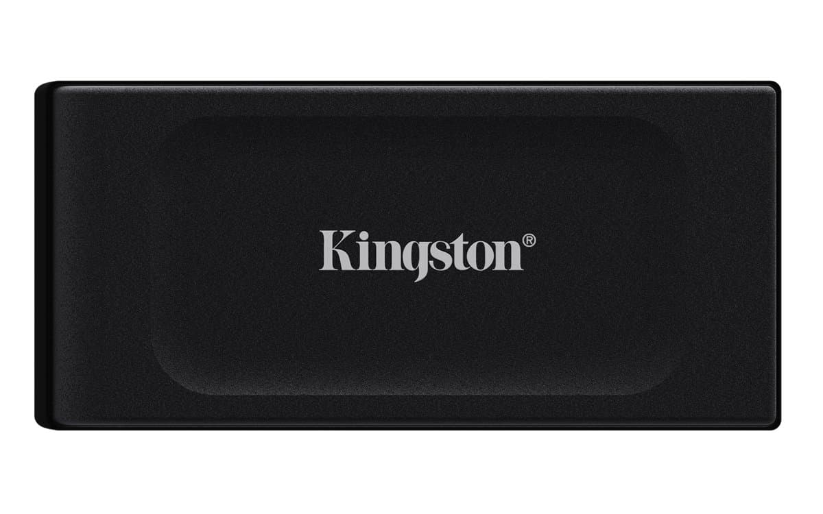 Kingston XS1000 2TB External SSD, USB 3.2 Gen 2, 1050 MB/s, USB-C