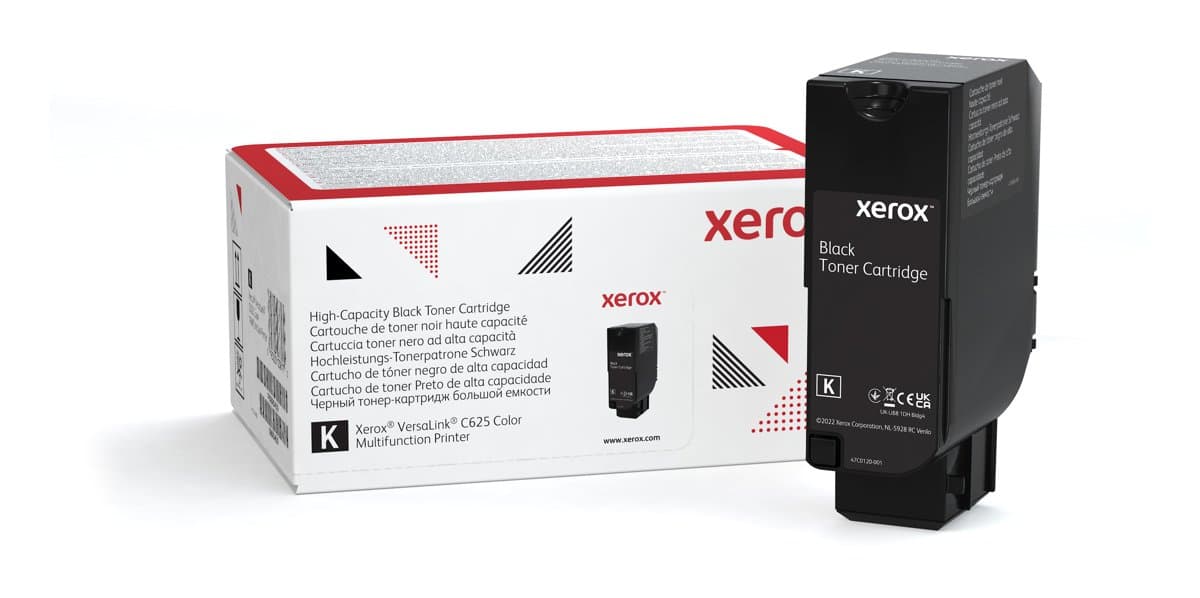 Xerox VersaLink C625 Black High-Capacity Toner, 25000 Pages, 006R04636