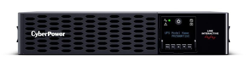 CyberPower PR1500RT2UC Smart App Sinewave, 1500VA/1500W, 8× NEMA 5-15