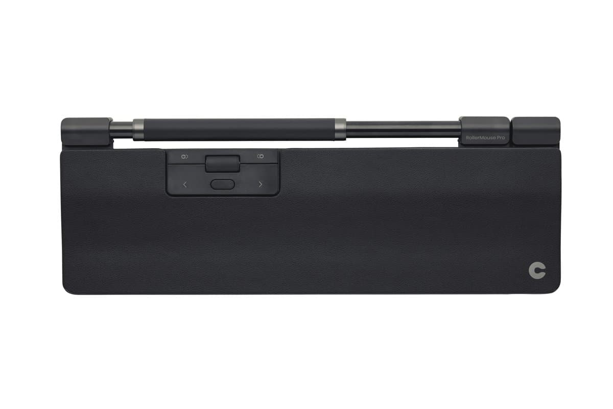 Contour Design RollerMouse Pro Extended, Wireless, Optical, 2800 DPI, Vegan Leather