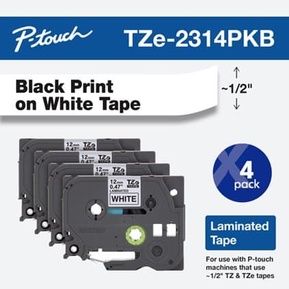 Brother Tze2314pkb Labeling Tape