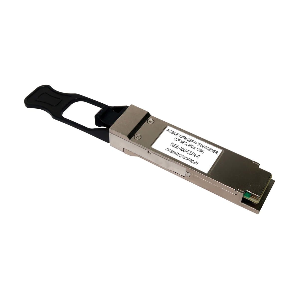 Eaton QSFP-40G-CSR4 40GBASE-SR4 Transceiver, 40 Gbps, MMF, MPO