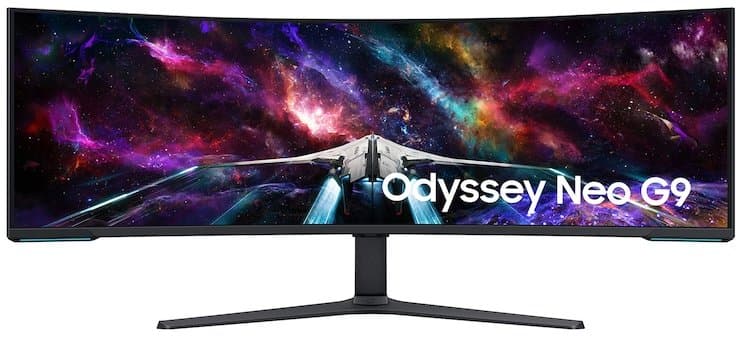 Samsung LS57CG952NNXZA, 57" Dual UHD, 7680×2160, 240Hz, 1ms Response