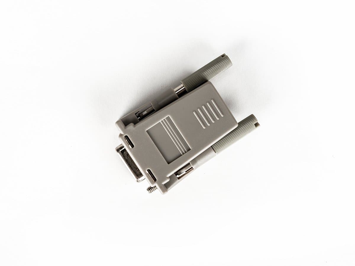 Vertiv Avocent ADB0210 Cable Adapter, 9-Pin DB-9 to RJ-45, Black