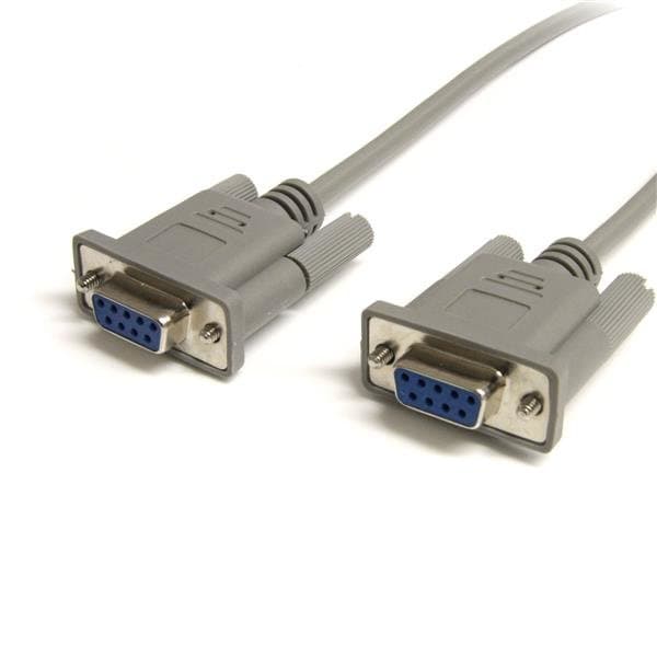 StarTech DB9, Serial Null Modem Cable, 25 ft, Cross-Wired
