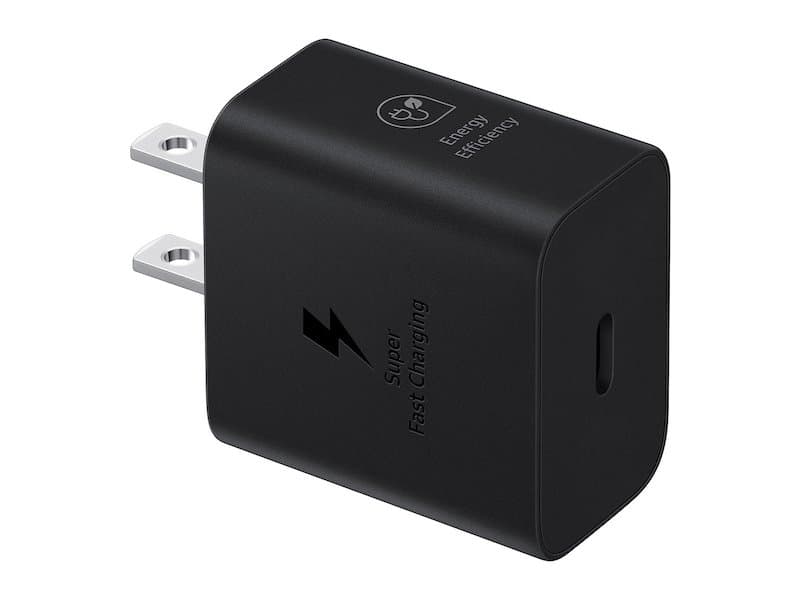 Samsung 25W Travel Adapter Without Cable Black
