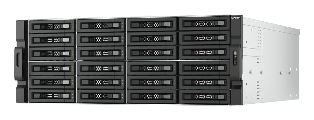 QNAP TL-R2400PES-RP 24-Bay Storage Enclosure, 4U, SATA, 6Gbit/s, Hot-Swap
