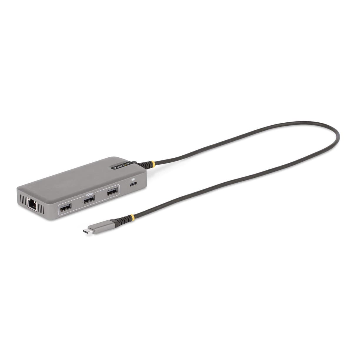 StarTech USB-C Triple Monitor Adapter, Dual 4K 60Hz HDMI/DP, 100W PD, GbE