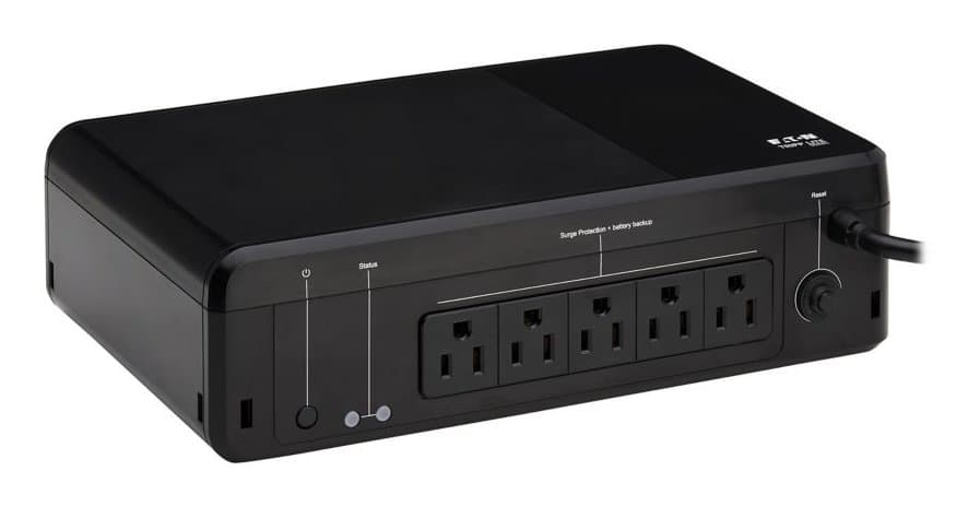 Eaton 850VA/450W UPS Battery Backup, 120V, 5 Outlets, 5-15P
