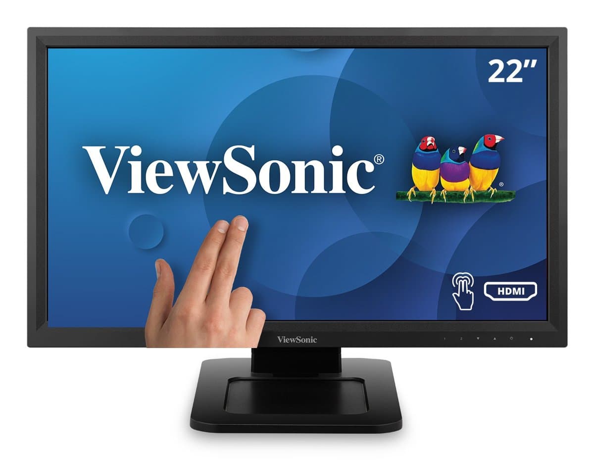 ViewSonic 22in 1080p Single Point Resistive Touch Monitor