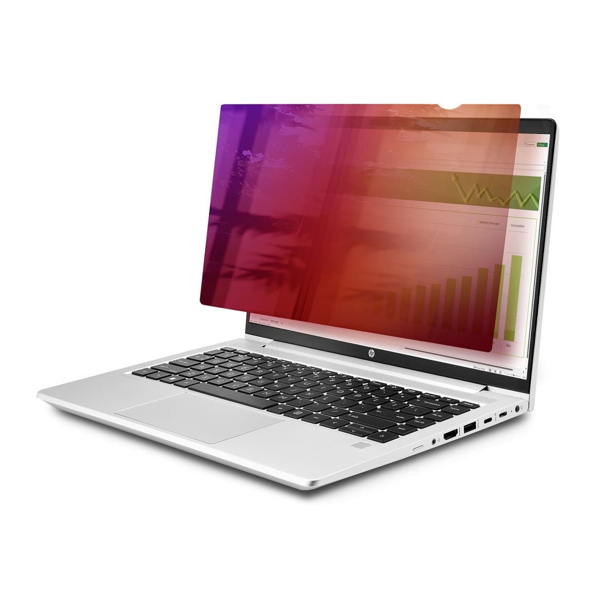 StarTech 15.6" Laptop Privacy Screen, Gold Filter, 16:9, 60% Light Transmission, ±30° Viewing Angle