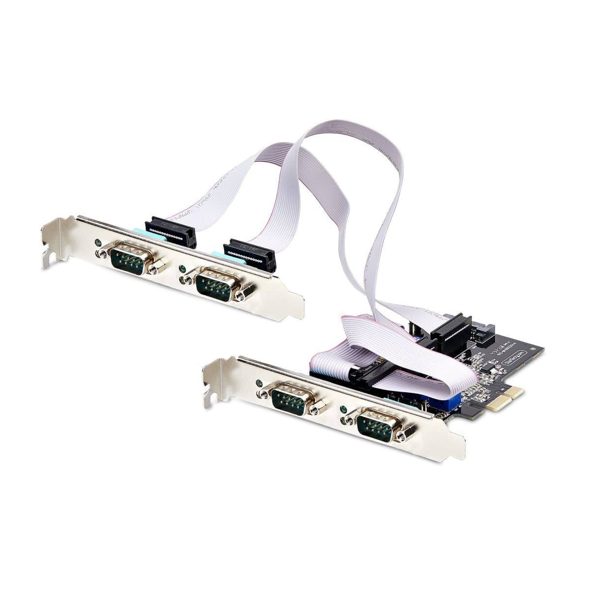 StarTech 4-Port Serial PCIe Card, RS-232/422/485, DB9, 921.6 kbit/s