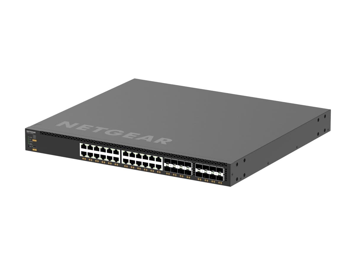 Netgear M4350-24X8F8V, 24 × 10G Ethernet, 1040 Gbps, PoE, 1U Rack Mount