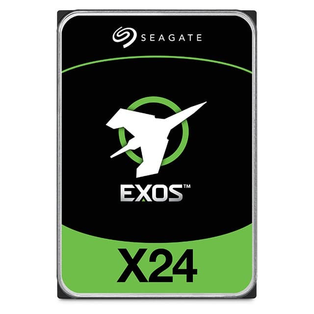 Seagate Exos X24, 24TB, 7200 RPM, 3.5" SATA, 512MB Buffer