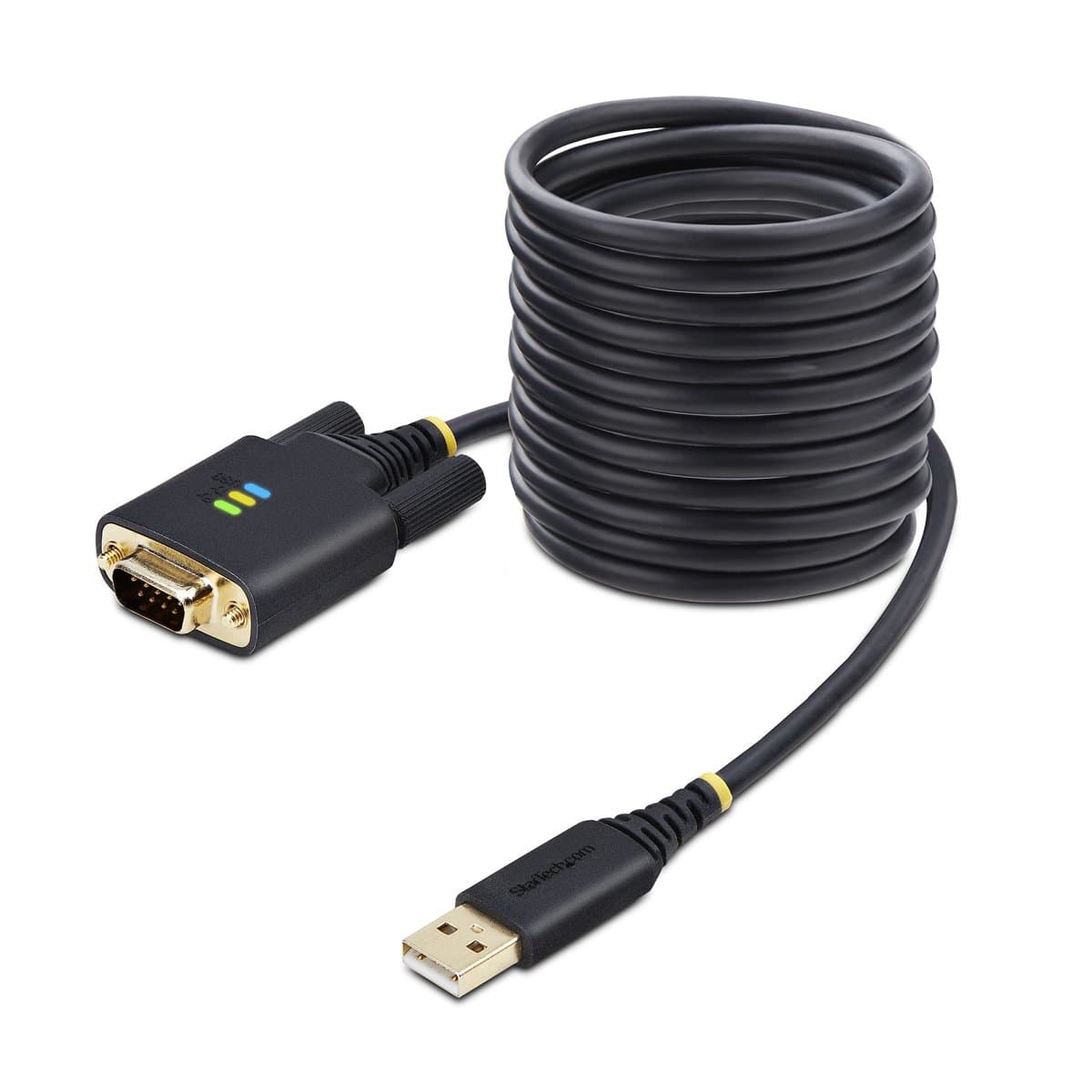 StarTech 10ft USB to Serial Adapter Cable, USB-A to DB-9, 3m, FTDI IC