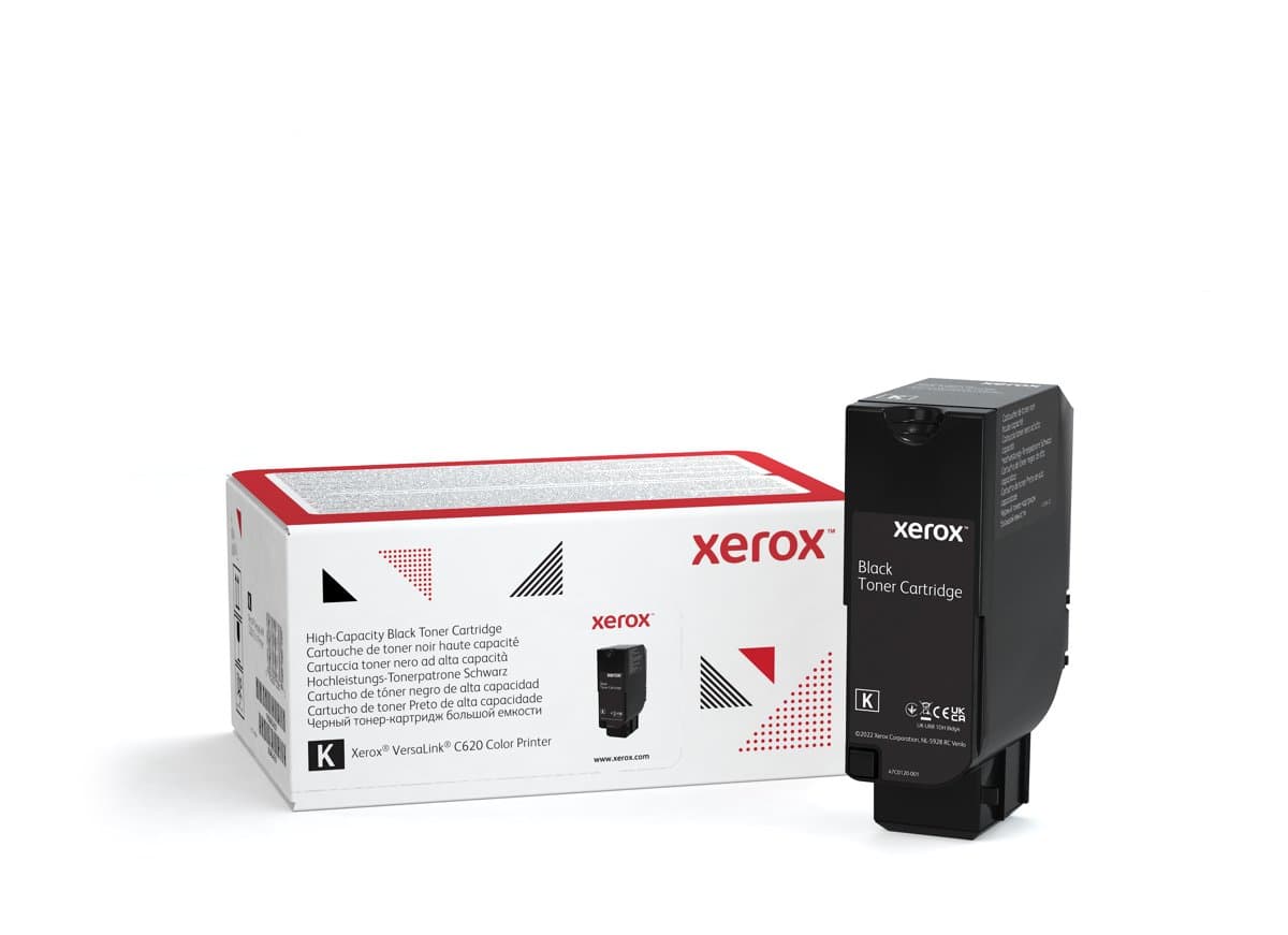 Xerox VersaLink C620 Black High Capacity Toner Cartridge, 20,000 Pages