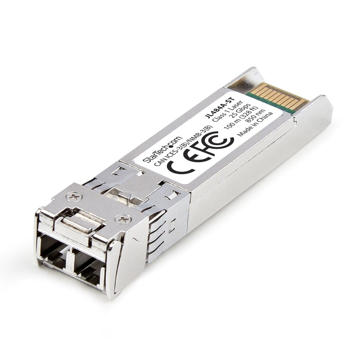 StarTech HPE JL484A Compatible SFP28, 25GBase-SR, 100m MMF, LC Connector, 850nm