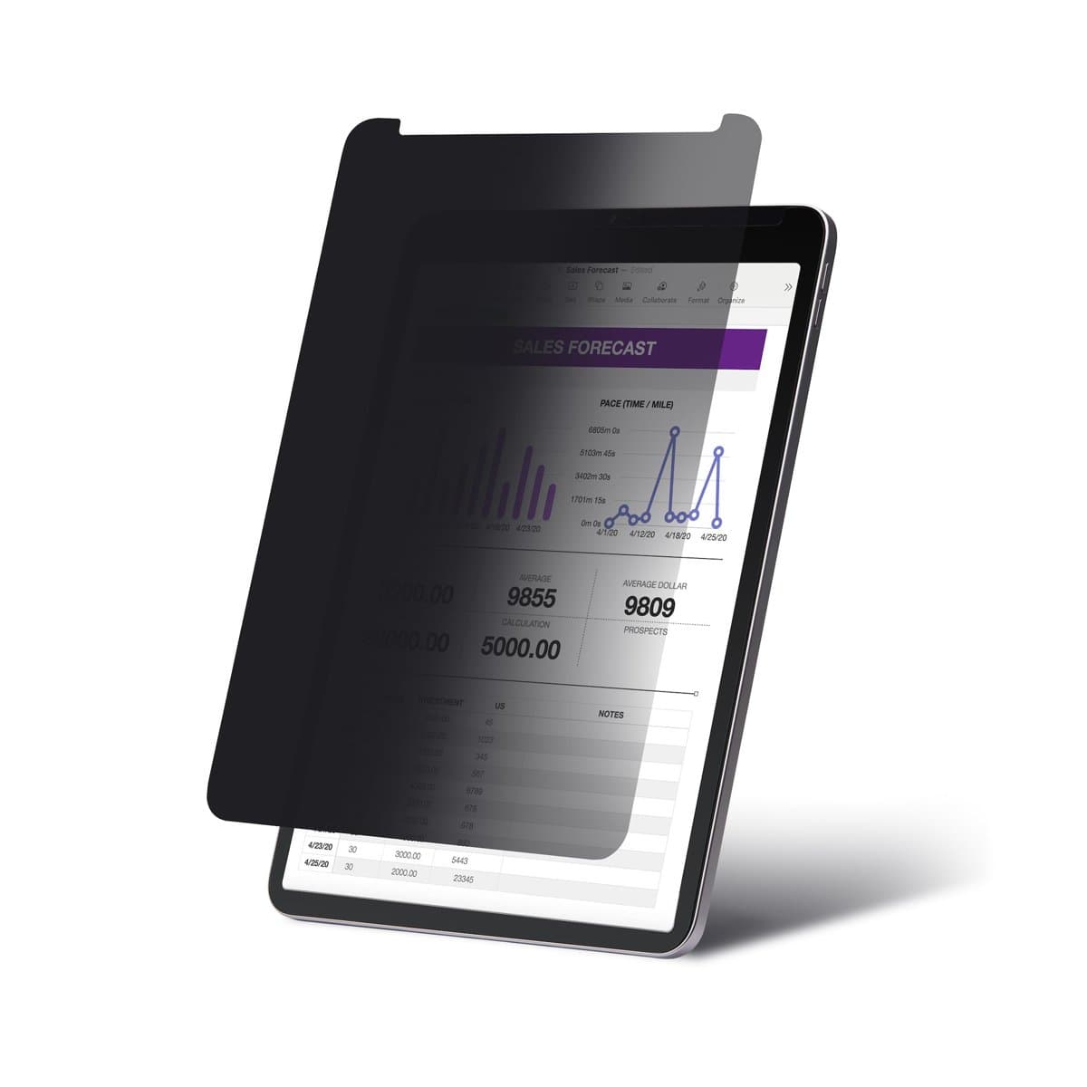 StarTech 11-inch iPad Pro Privacy Screen, 4-Way Anti-Glare, ±30°
