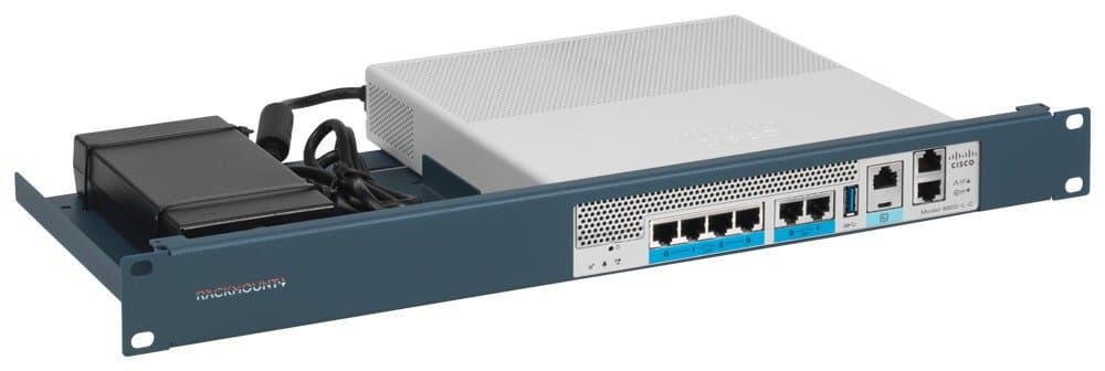 Rackmount RM-CI-T16 Cisco Catalyst 9800-L Rack Mount Adapter, Wireless LAN Controller, Blue