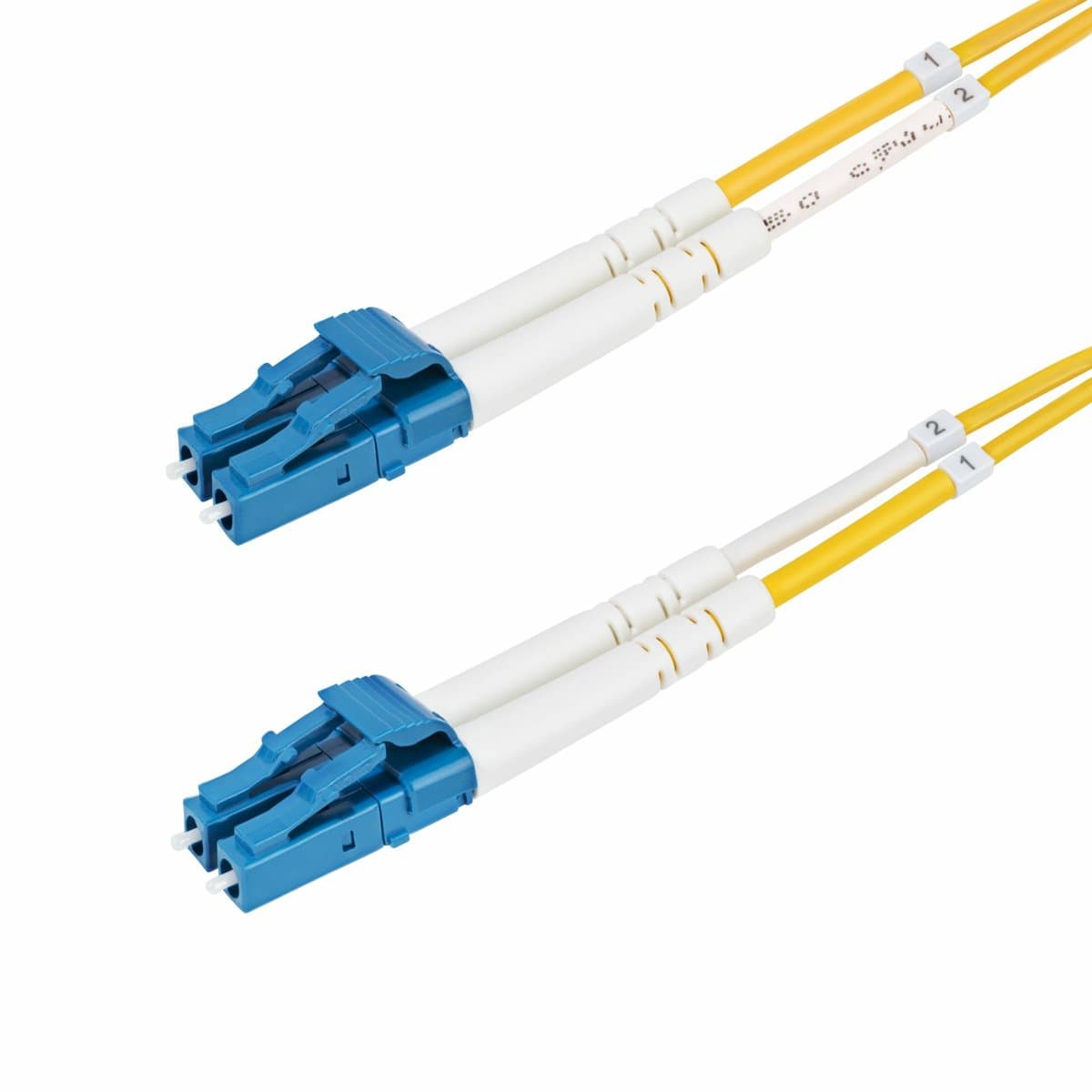 StarTech 20m LC/LC OS2 Single Mode Fiber Optic Cable, 9/125µm, 100G, UPC Connectors, LSZH