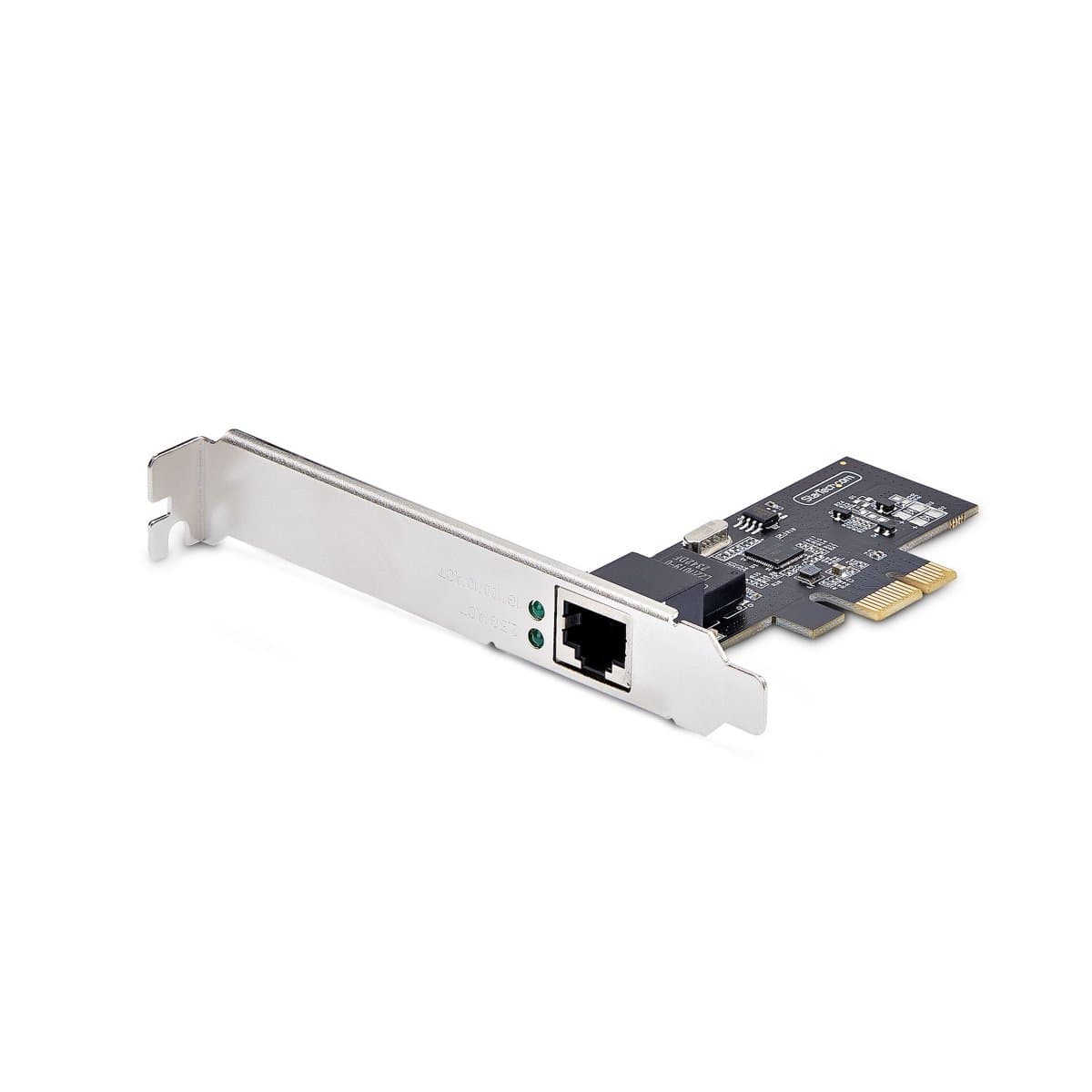 StarTech 1-Port 2.5Gbps NBASE-T PCIe Network Card, Intel I225-V, Black