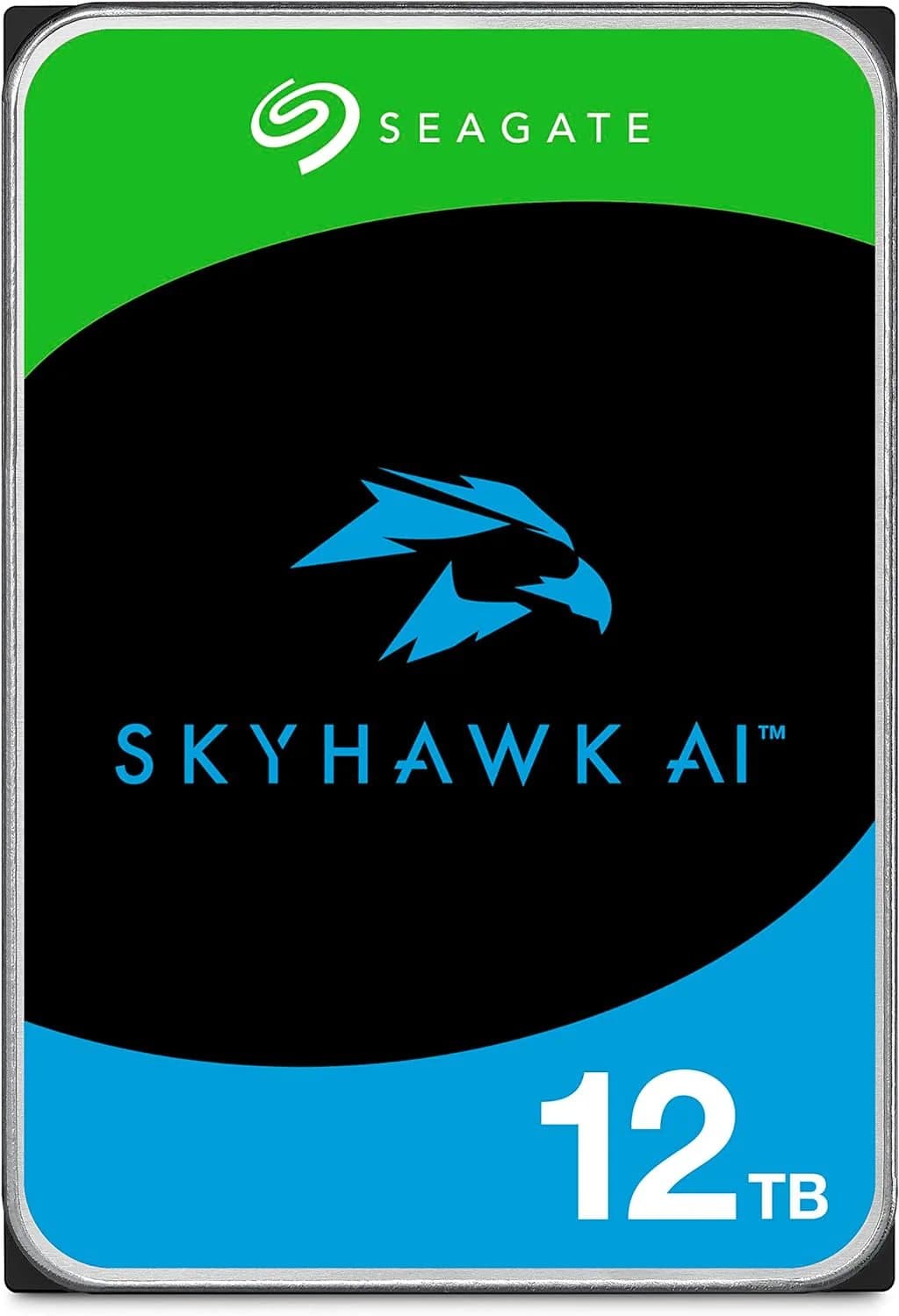 Seagate SkyHawk AI, 12TB, 3.5" SATA III, 7200 RPM, 512MB