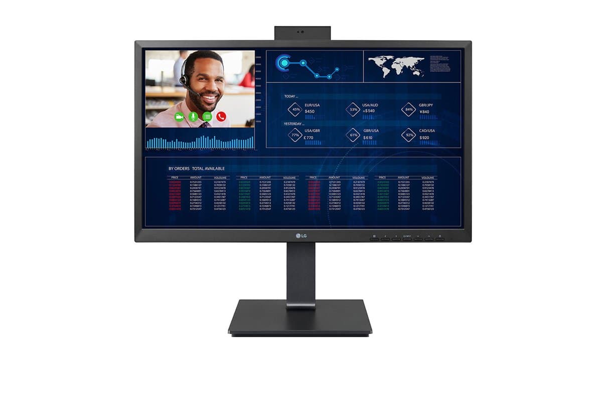LG 24CQ651I-6P All-in-One Thin Client, 24" Full HD, Intel Celeron, 4GB DDR4, 16GB HDD