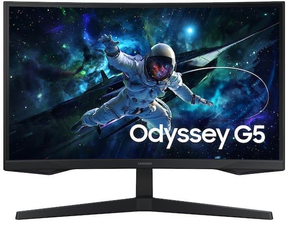 Samsung Pro-Av 27in Odyssey Curved 165HX Tilt Stand HDMI/DP FreeSync 1-Year