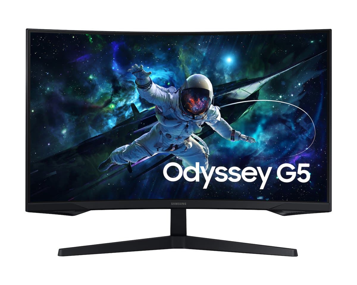 Samsung Odyssey LS32CG552ENXZA, 32in QHD Curved, 165Hz, 1ms, 1000R Curvature