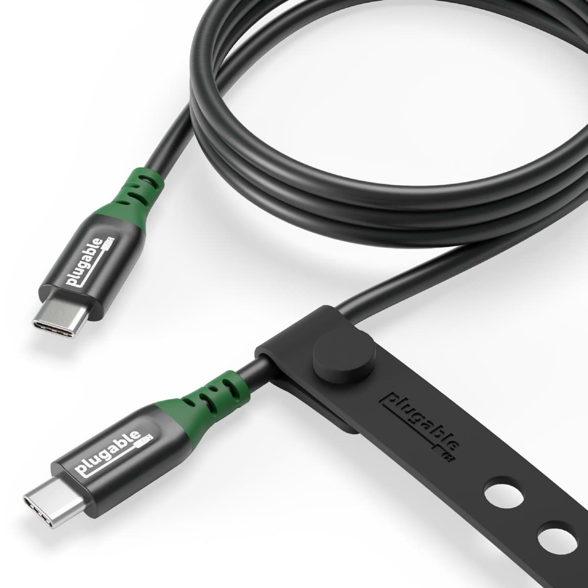 Plugable USB-C to USB-C Cable, 1m, 20Gbps, 240W EPR, 4K 120Hz/8K 60Hz