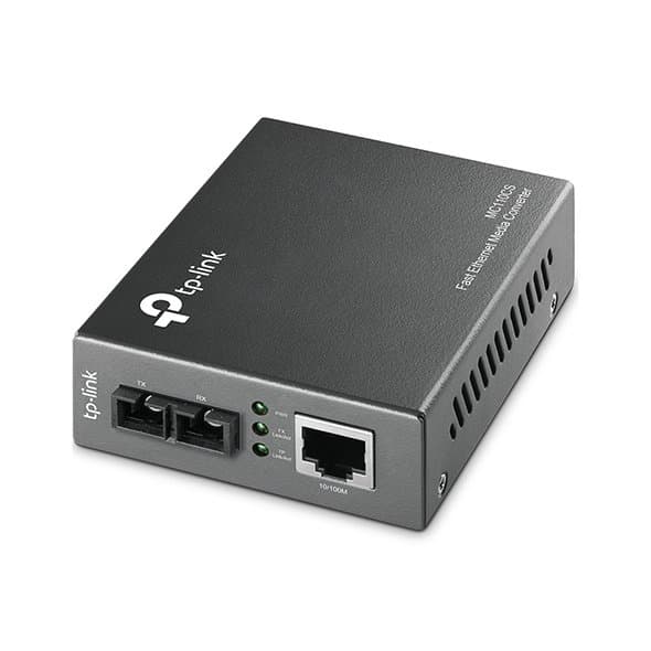 TP-Link Omada MC110CS Media Converter, 100 Mbit/s, Single-Mode, SC, 12.5 km