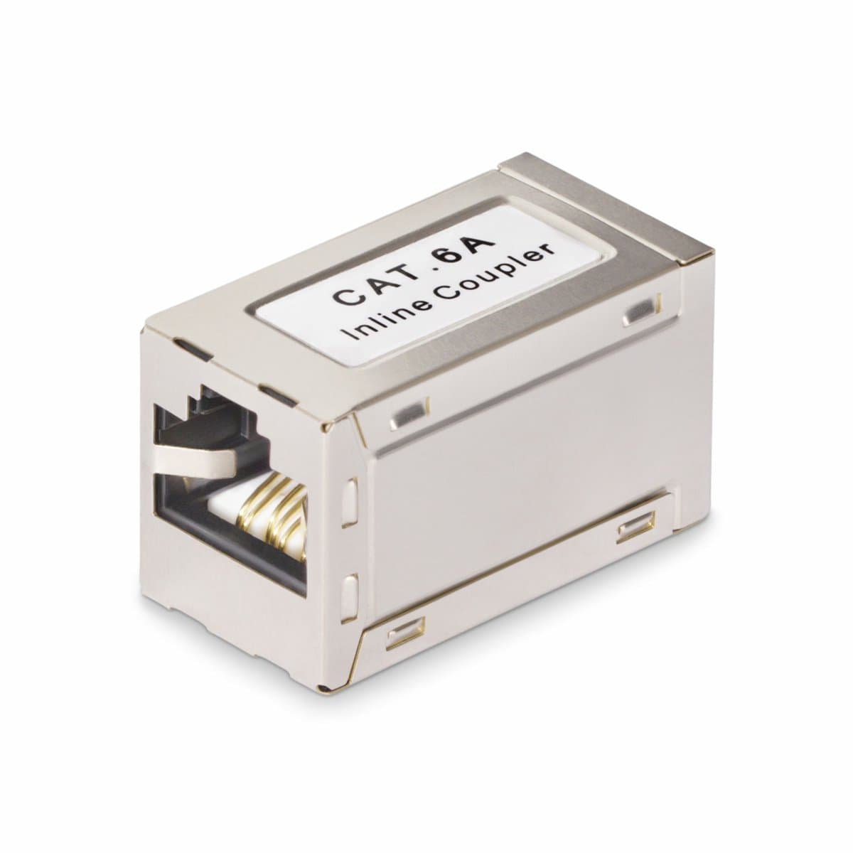 StarTech Shielded RJ45 Coupler, Cat6a F/F, 10 Gbps, PoE