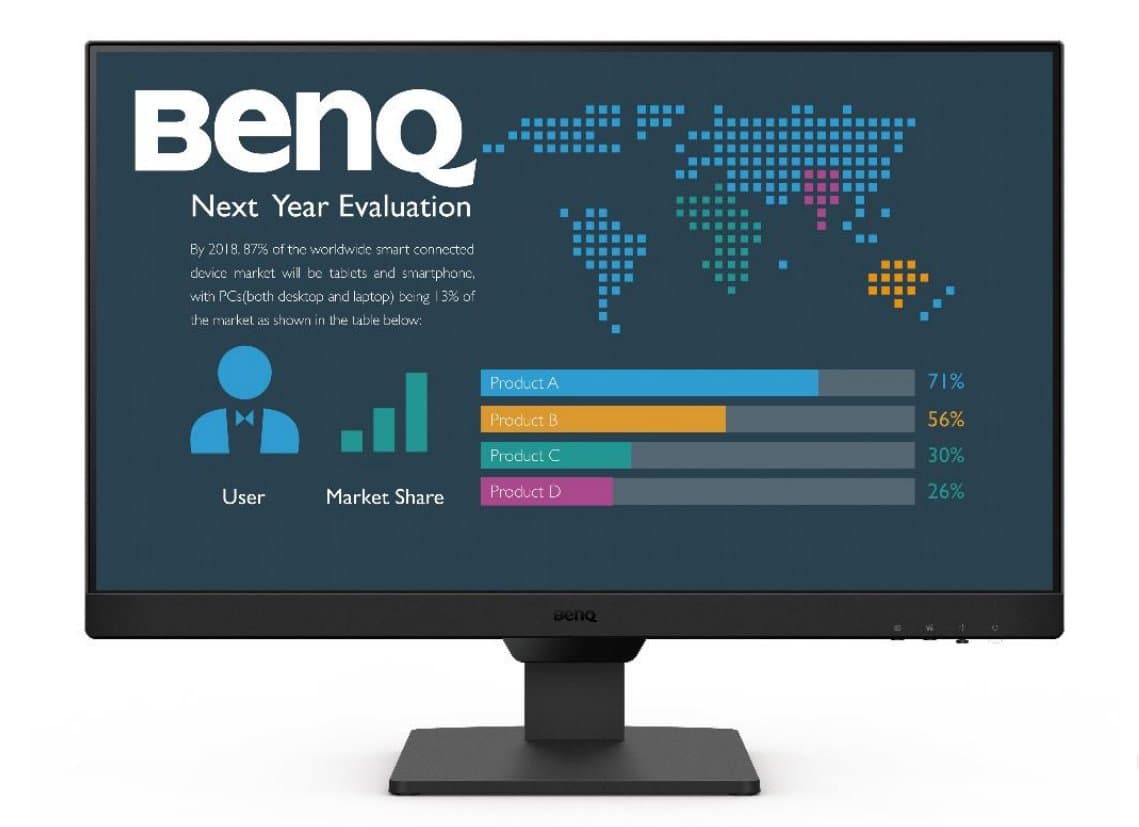 BenQ BL2490, 23.8" IPS Monitor, 1920x1080, 100Hz, 5ms Response