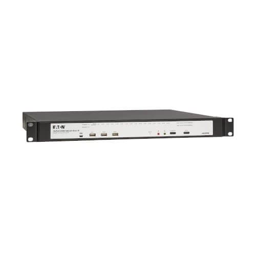 Eaton CAT5e KVM Over IP Switch 16-Port Virtual Media 4 Users Rem+1 Local
