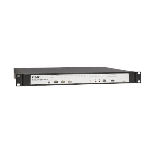Eaton CAT5e KVM Over IP Switch 32-Port Virtual Media 2 Remote/1 Local HDMI