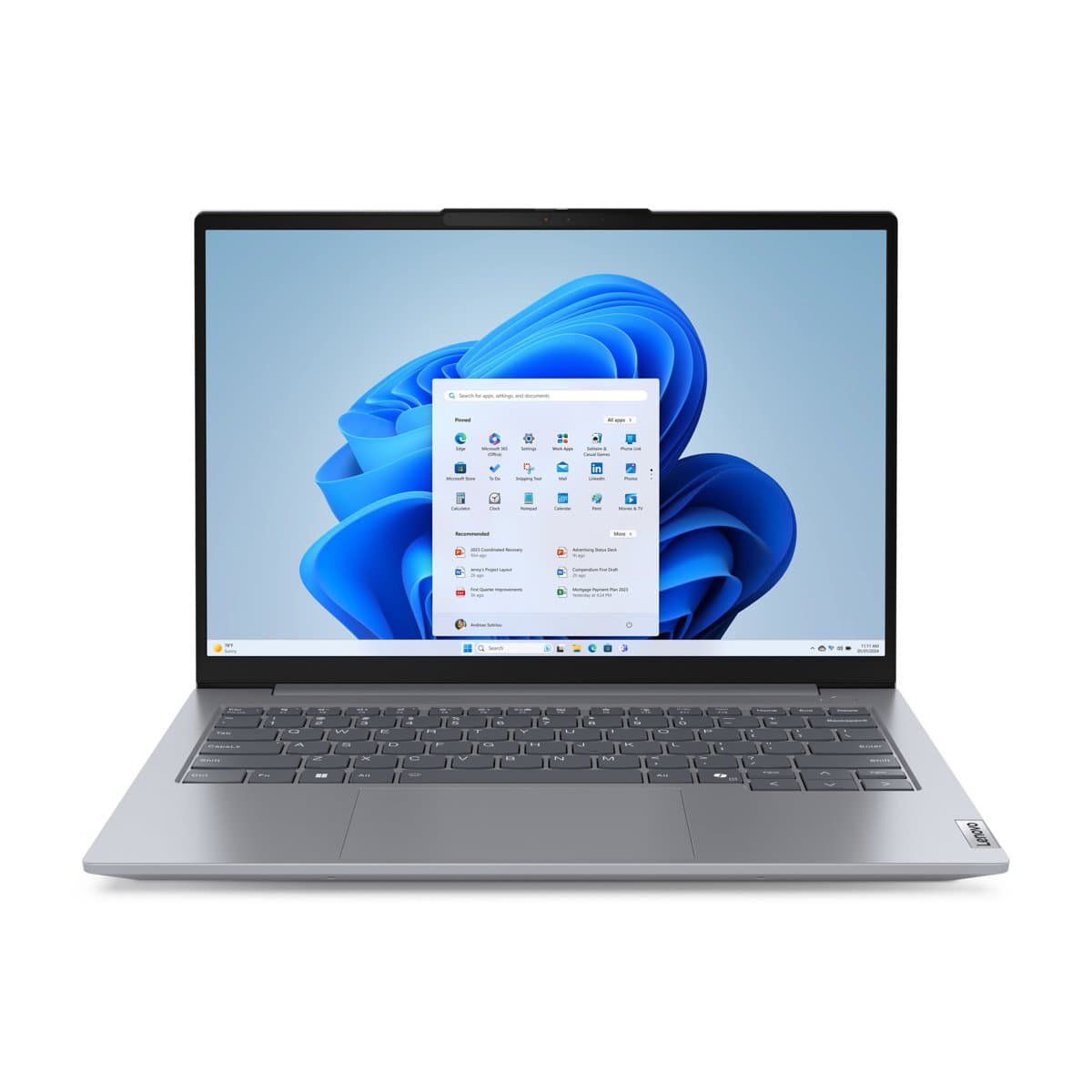 Lenovo ThinkBook 14 G7 ARP, AMD Ryzen 5 7535HS, 16GB DDR5, 512GB SSD, 1920×1200