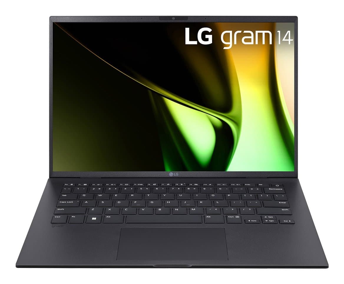 LG Gram 14Z90S, Intel Core Ultra 7, 14" WUXGA, 16GB LPDDR5x, 512GB SSD