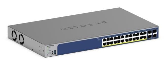 Netgear 24P Ge PoE+ Smart Swth W/10G