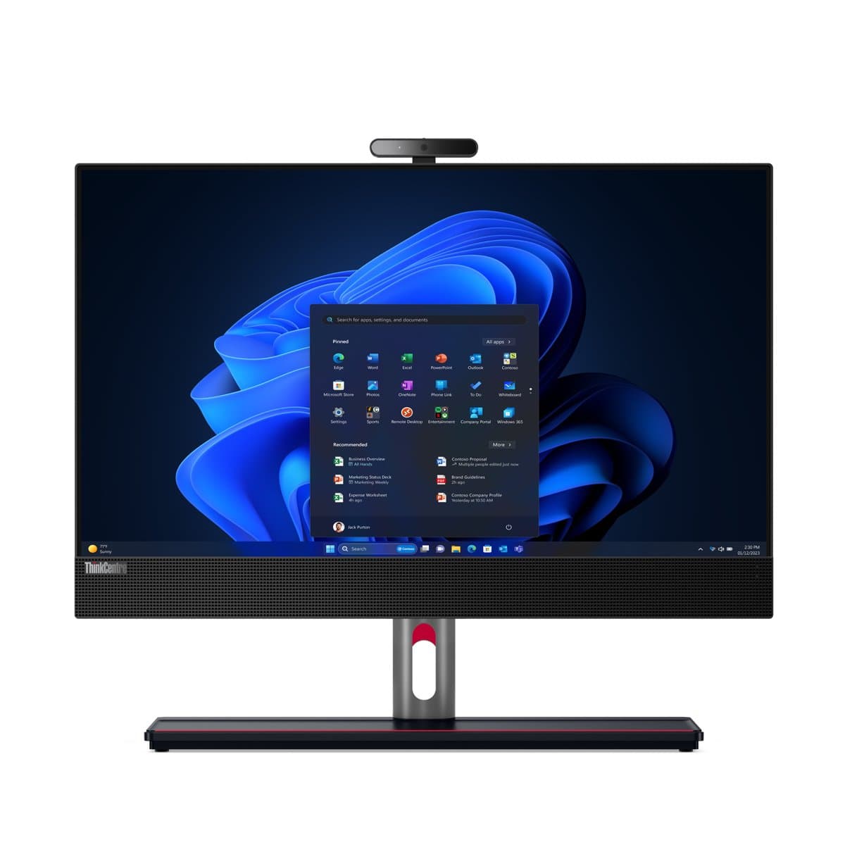 Lenovo ThinkCentre M90a Gen 5, 23.8 inch Full HD, Intel Core i7, 32GB DDR5, 1TB SSD