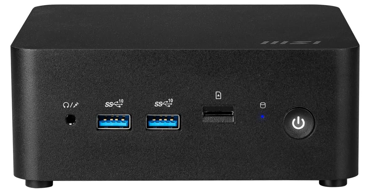 MSI Cubi Nuc 1M-010US I3-100U/8GB/500GB/Blk/W11p/3YAR