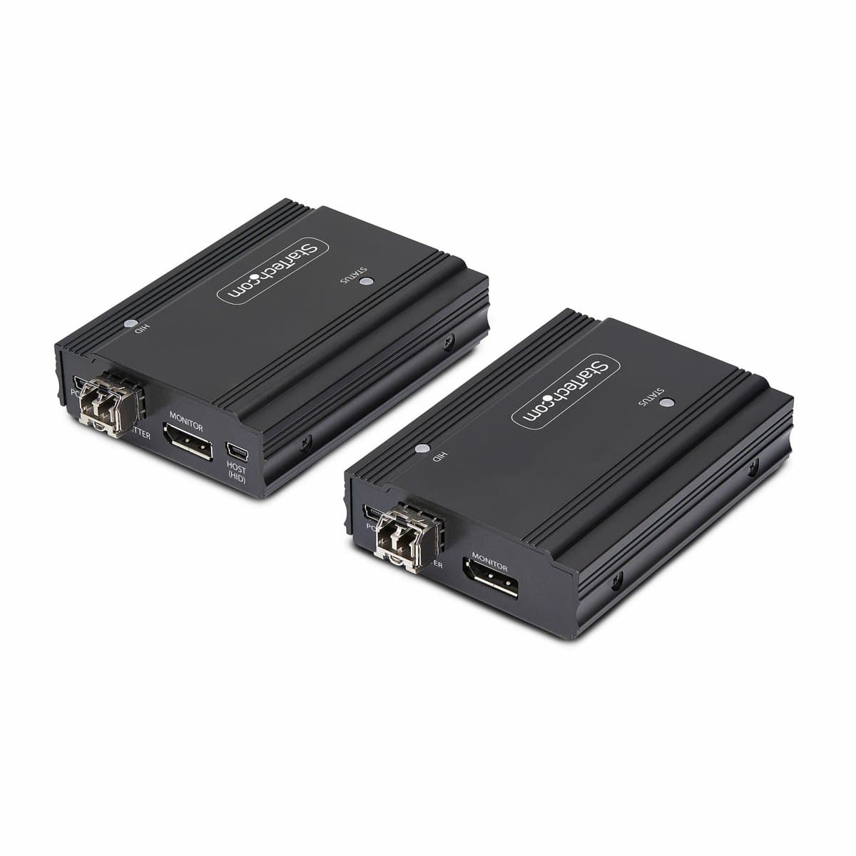 StarTech DisplayPort KVM Extender, 4K 60Hz, Fiber Optic, 300 m, 3x USB