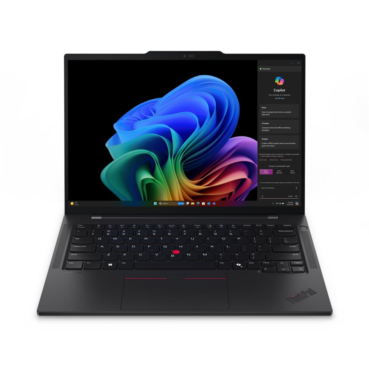 Lenovo ThinkPad T14s Gen 6, Snapdragon X1E, 14" WUXGA, 32 GB, 1 TB SSD